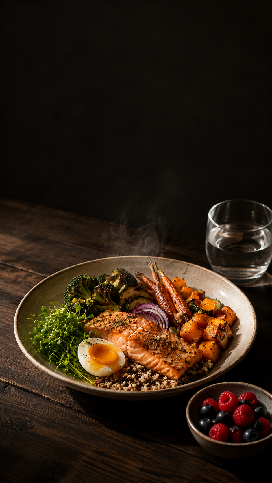 Protein und Gemüse — Ruhetag